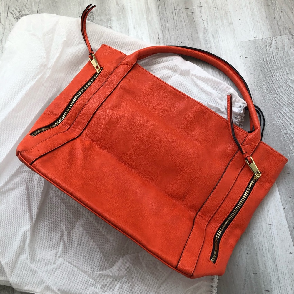 Neiman Marcus Orange Tote